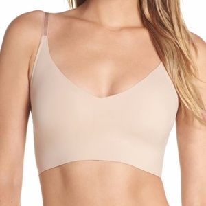 True and Co. Triangle Convertible Bralette Nude